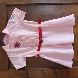 Rockford Peach Costume
